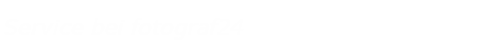 Service bei fotograf24